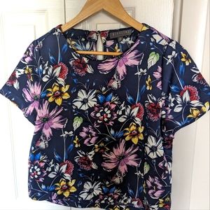 High line floral top